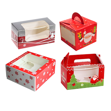 Christmas cake boxes 