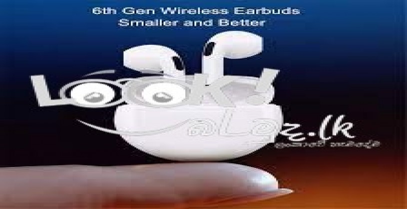 Mini Pro 6 TWS fone bluetooth Earbuds headphone