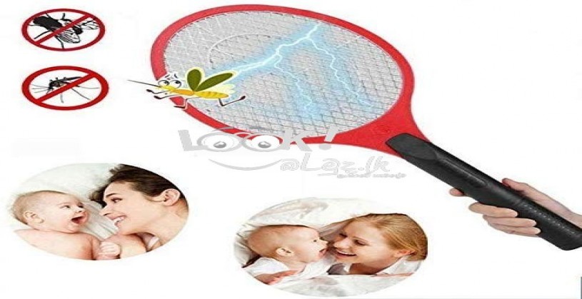 GECKO Electric Mosquito Fly Insect Killer Racket Zapper Bat