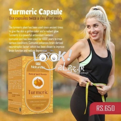 Naturelle Turmaric Capsules