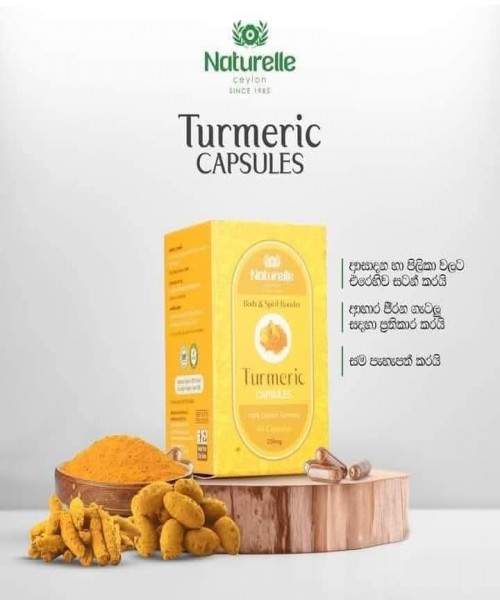 Naturelle Turmaric Capsules