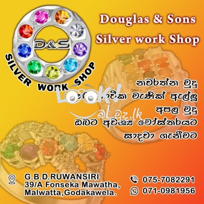 Douglas & sons silver work shap
