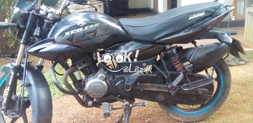 Bajaj XCD125 යතුරුපැදිය විකිණීමට 