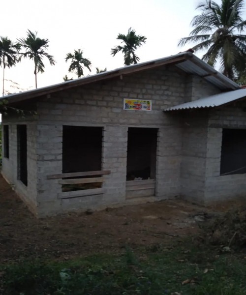 House with land sale