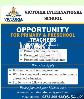 Open For Registration Now VICTORIA INTERNATIONAL SCHOOL