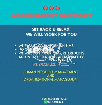 Support to Company Assignment  Human Resource and Organizational Managment 