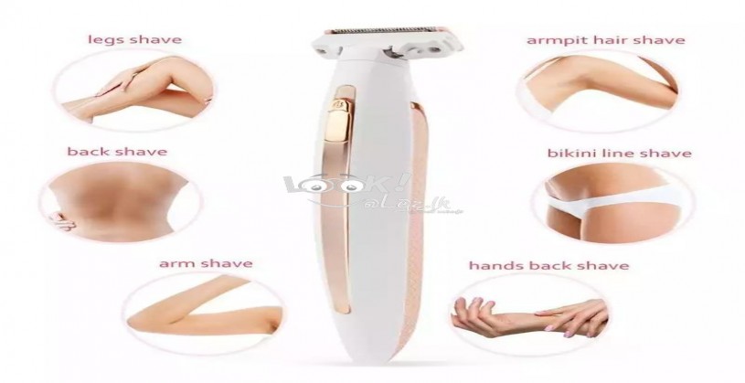 Finishing Touch 18k Gold Plated Flawless Body Rechargeable Ladies Shaver / Trimmer, Body Hair Remover Instant And Painless Shaving sensitive areas, underarms, bikini, ankles and knees. Any Directions Without Any Nicks, Cuts, Burns, Bumps Or Irritation