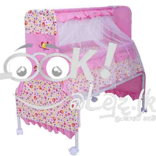 New Born Baby Toddler Swing Cradle Cot with Net