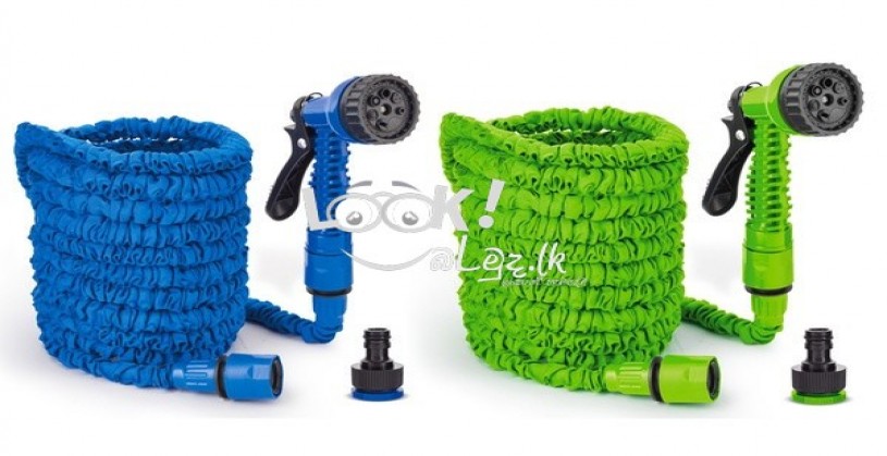Expandable Hose With A Sprinkler - 100 Feet