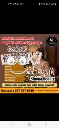 Shiona Beauty Salon Negambo