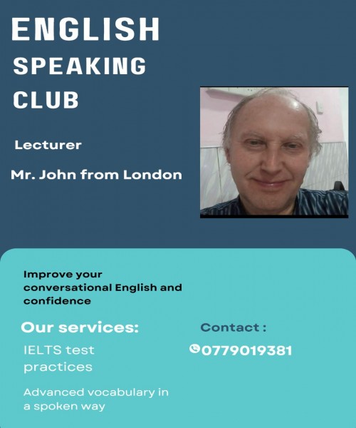 BRITISH ENGLISH  Senior Lecturer JOHN BRYAN UK