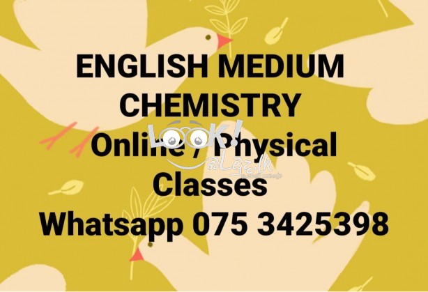 SCIENCE  and CHEMISTRY  Classes online and physical 