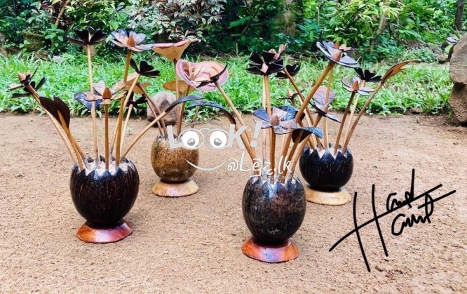 Coconut shell craft