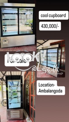 Cool cupboard/hot cupboard 