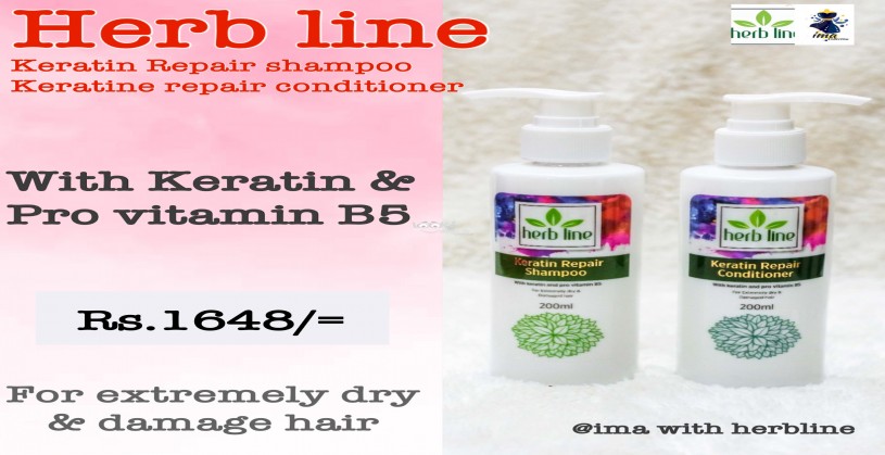 Herbline keratine treatment pack