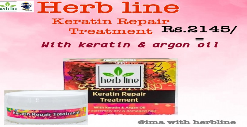 Herbline keratine treatment pack