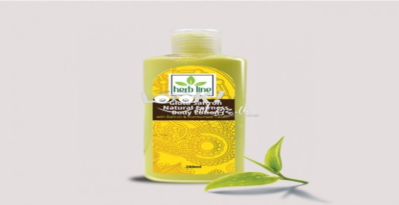 Herb Line Saffron Fairness Body Lotion